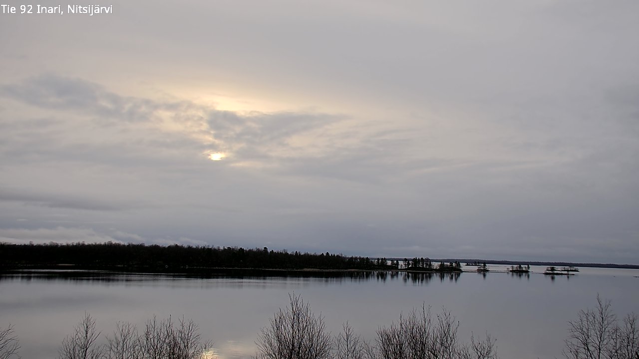 Kelikamerat Kuva Tie 92 Inari, Nitsijärvi, Inari, Lappi