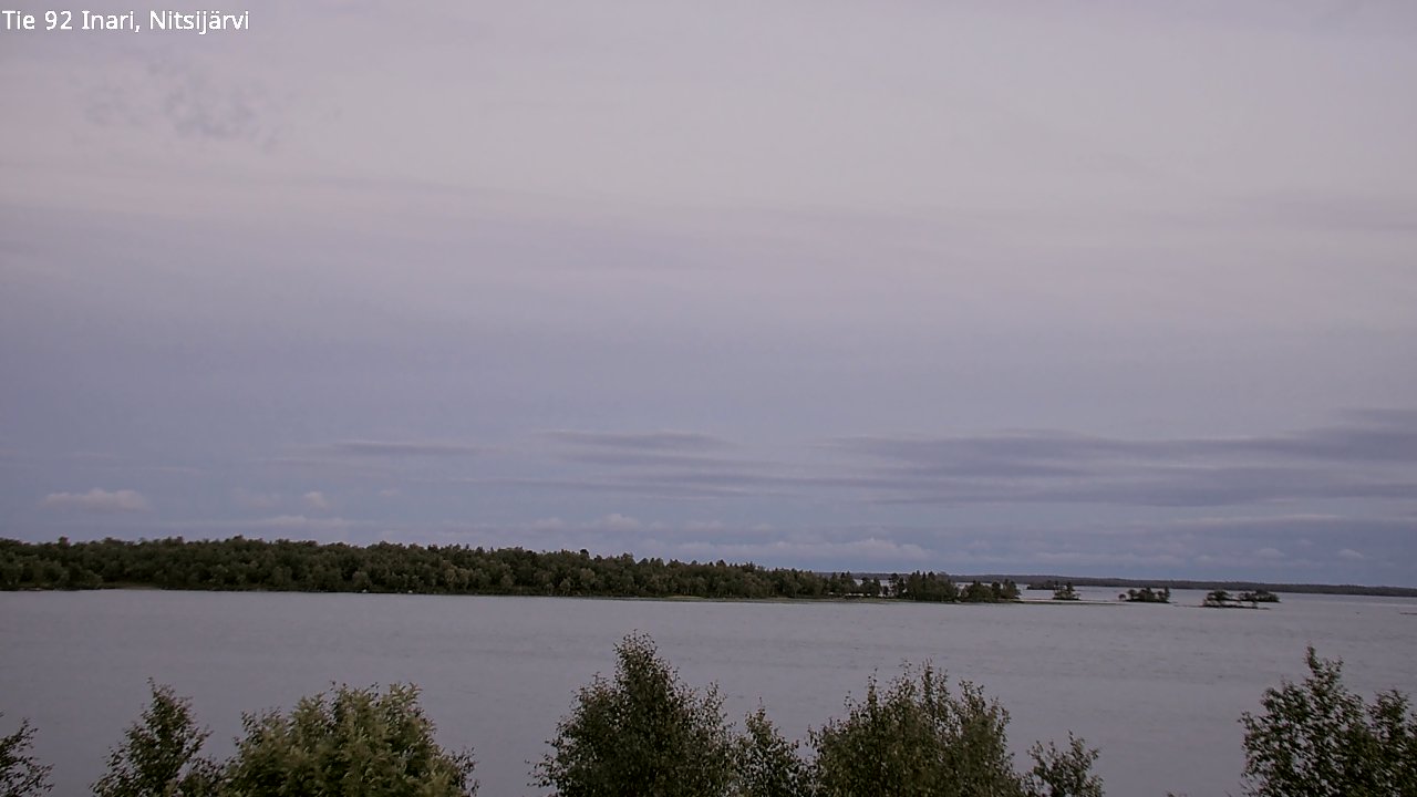Kelikamerat Kuva Tie 92 Inari, Nitsijärvi, Inari, Lappi