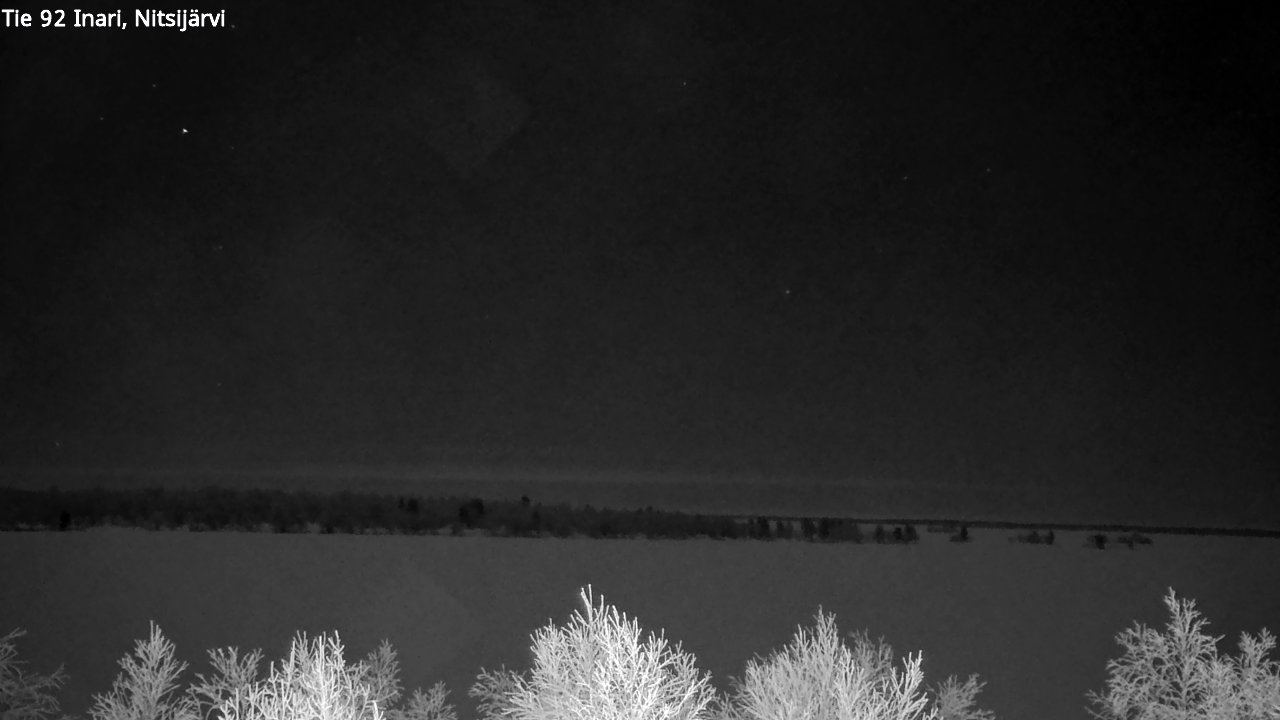 Kelikamerat Kuva Tie 92 Inari, Nitsijärvi, Inari, Lappi