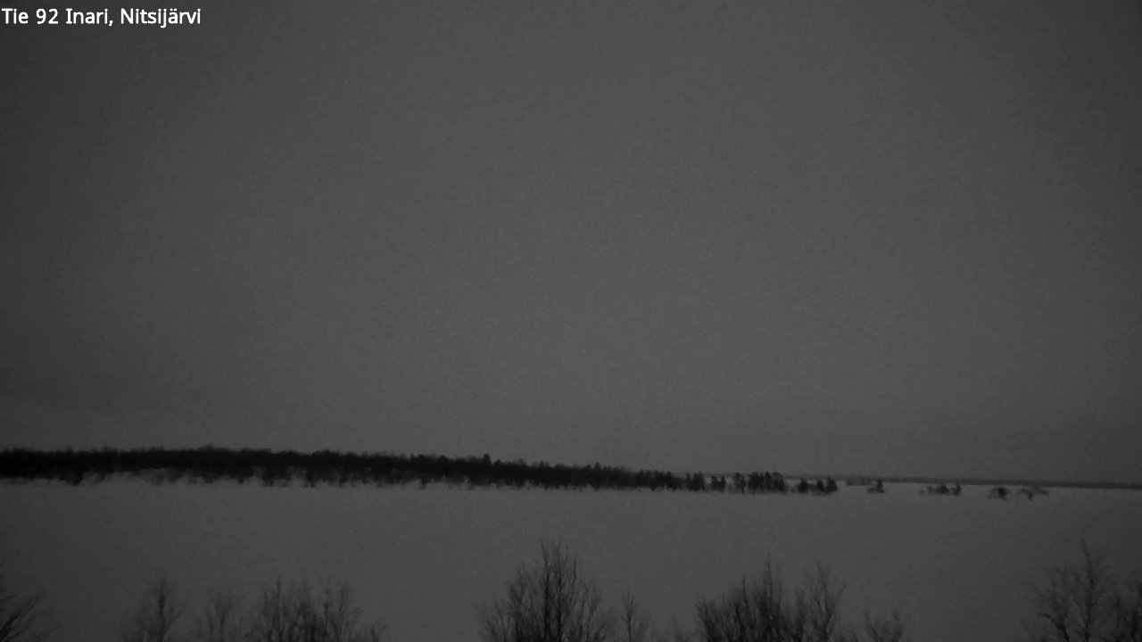 Kelikamerat Kuva Tie 92 Inari, Nitsijärvi, Inari, Lappi