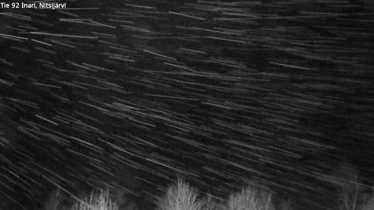 Kelikamerat Kuva Tie 92 Inari, Nitsijärvi, Inari, Lappi