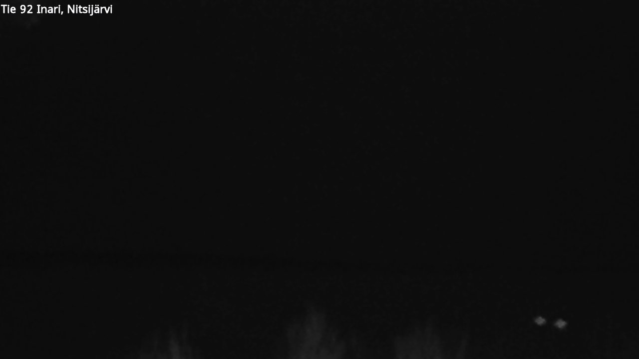 Kelikamerat Kuva Tie 92 Inari, Nitsijärvi, Inari, Lappi