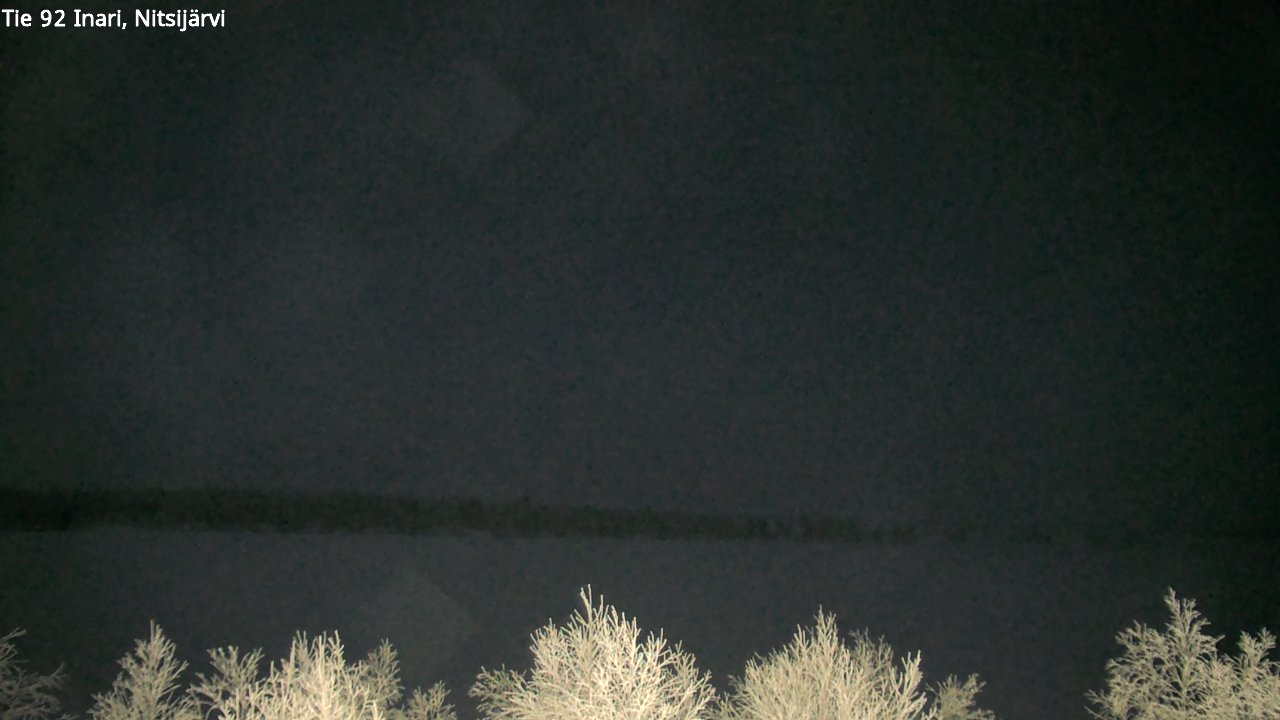 Kelikamerat Kuva Tie 92 Inari, Nitsijärvi, Inari, Lappi