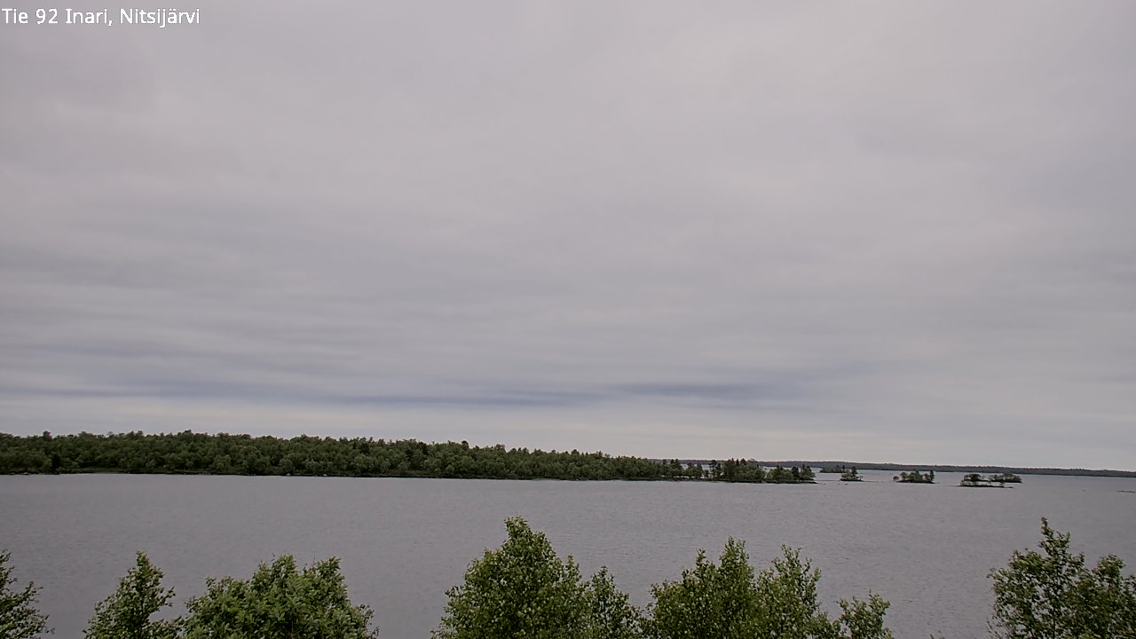 Kelikamerat Kuva Tie 92 Inari, Nitsijärvi, Inari, Lappi