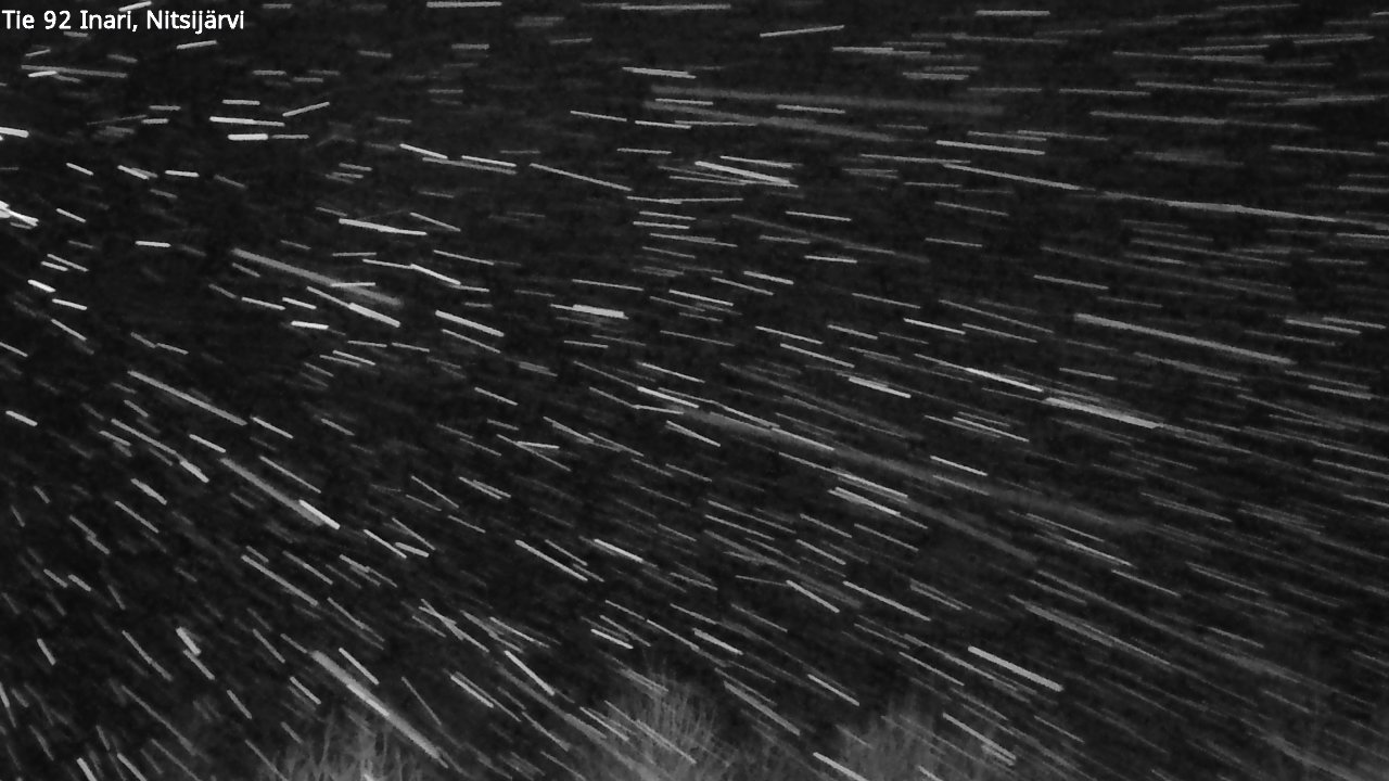 Kelikamerat Kuva Tie 92 Inari, Nitsijärvi, Inari, Lappi
