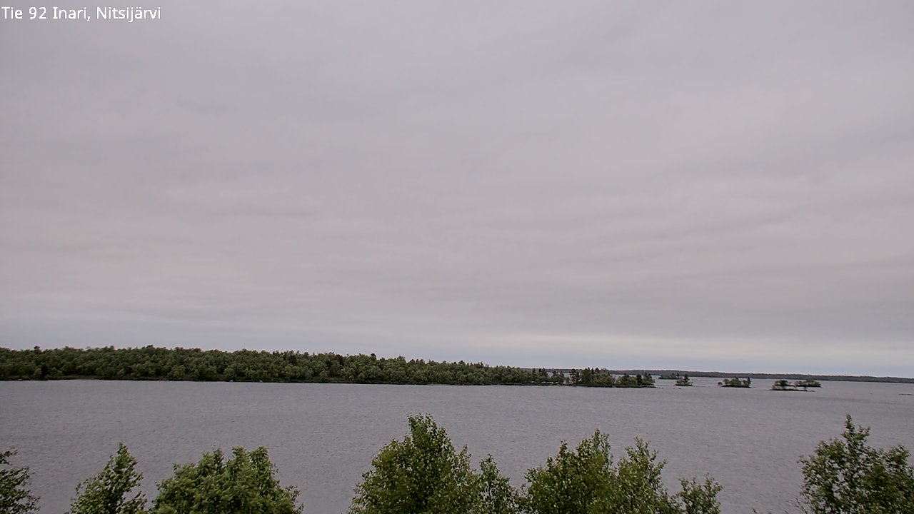 Kelikamerat Kuva Tie 92 Inari, Nitsijärvi, Inari, Lappi