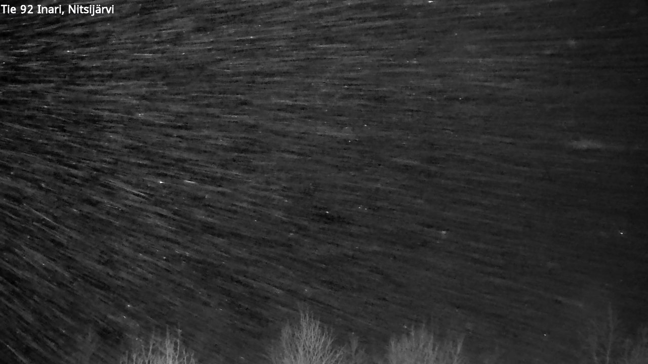 Kelikamerat Kuva Tie 92 Inari, Nitsijärvi, Inari, Lappi