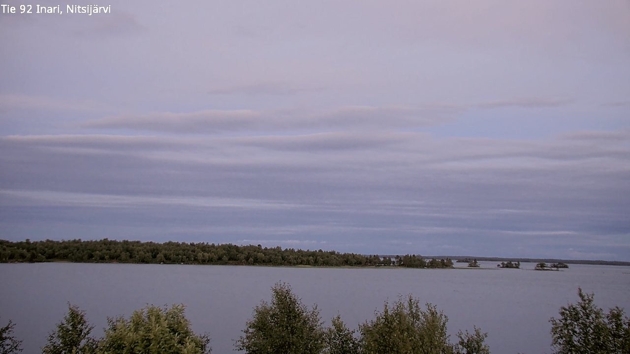 Kelikamerat Kuva Tie 92 Inari, Nitsijärvi, Inari, Lappi