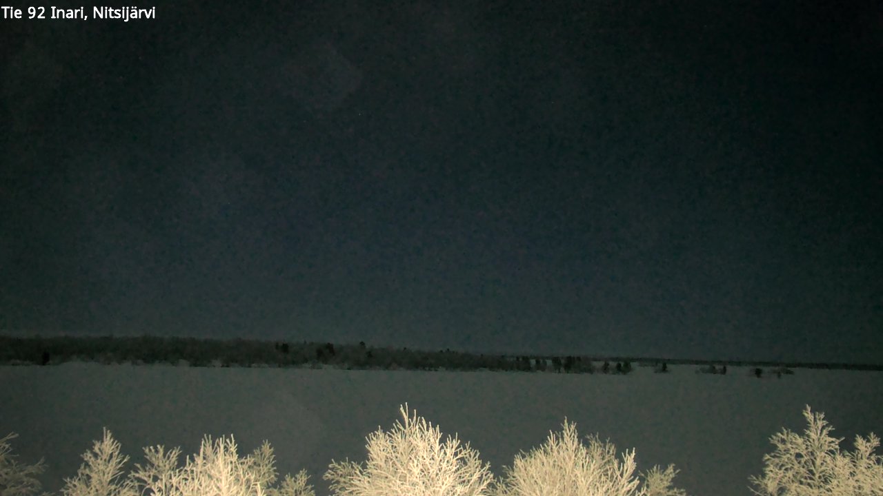 Kelikamerat Kuva Tie 92 Inari, Nitsijärvi, Inari, Lappi