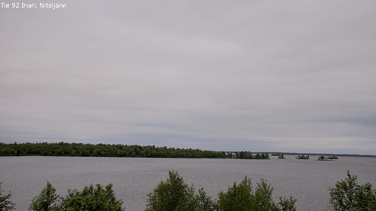Kelikamerat Kuva Tie 92 Inari, Nitsijärvi, Inari, Lappi