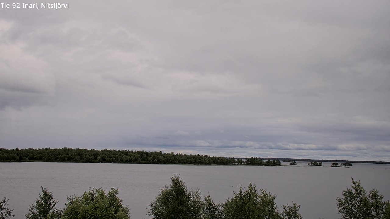 Kelikamerat Kuva Tie 92 Inari, Nitsijärvi, Inari, Lappi