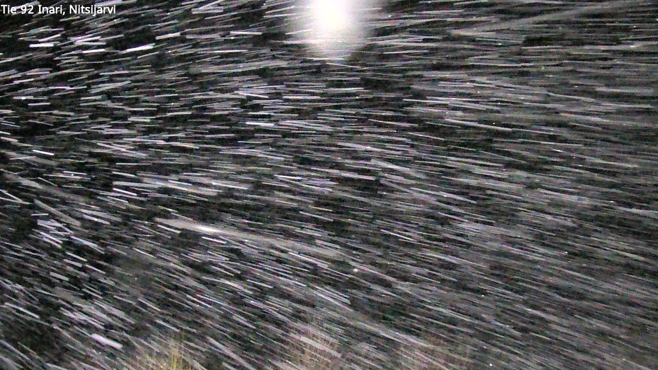 Kelikamerat Kuva Tie 92 Inari, Nitsijärvi, Inari, Lappi