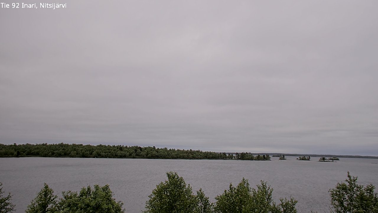 Kelikamerat Kuva Tie 92 Inari, Nitsijärvi, Inari, Lappi