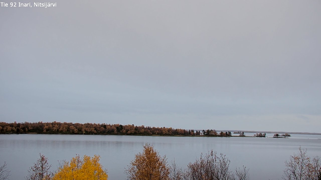 Kelikamerat Kuva Tie 92 Inari, Nitsijärvi, Inari, Lappi