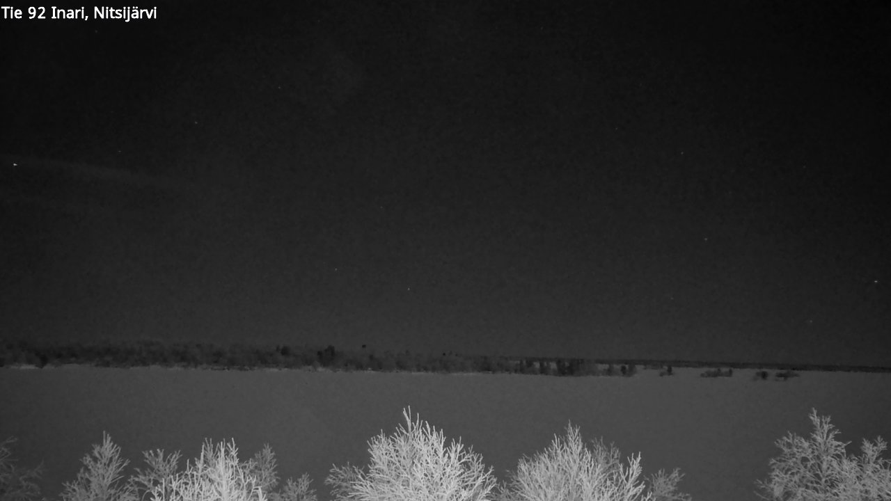 Kelikamerat Kuva Tie 92 Inari, Nitsijärvi, Inari, Lappi