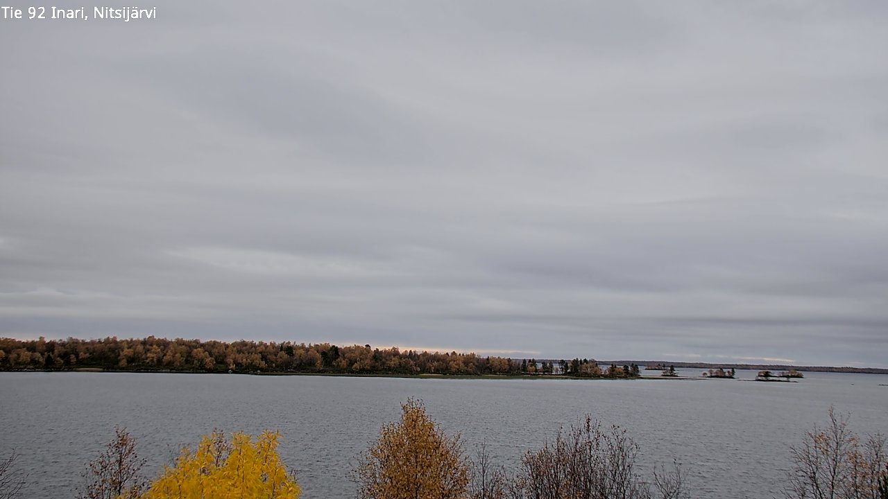 Kelikamerat Kuva Tie 92 Inari, Nitsijärvi, Inari, Lappi