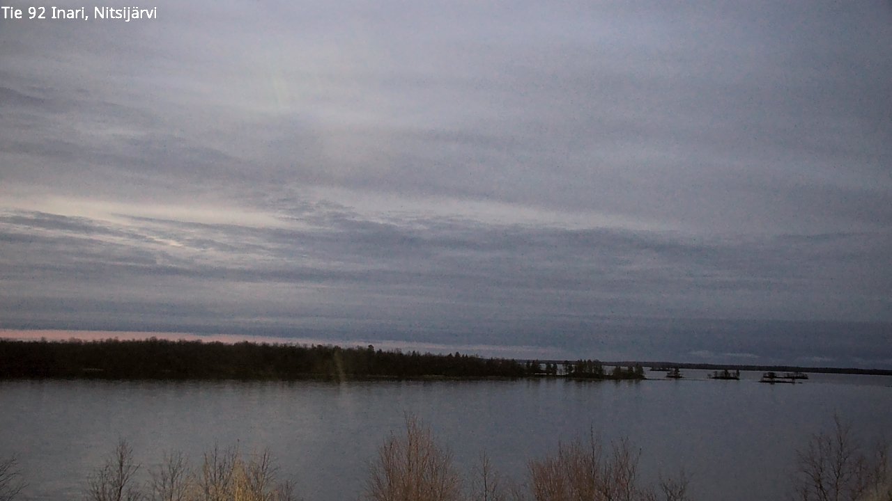 Kelikamerat Kuva Tie 92 Inari, Nitsijärvi, Inari, Lappi