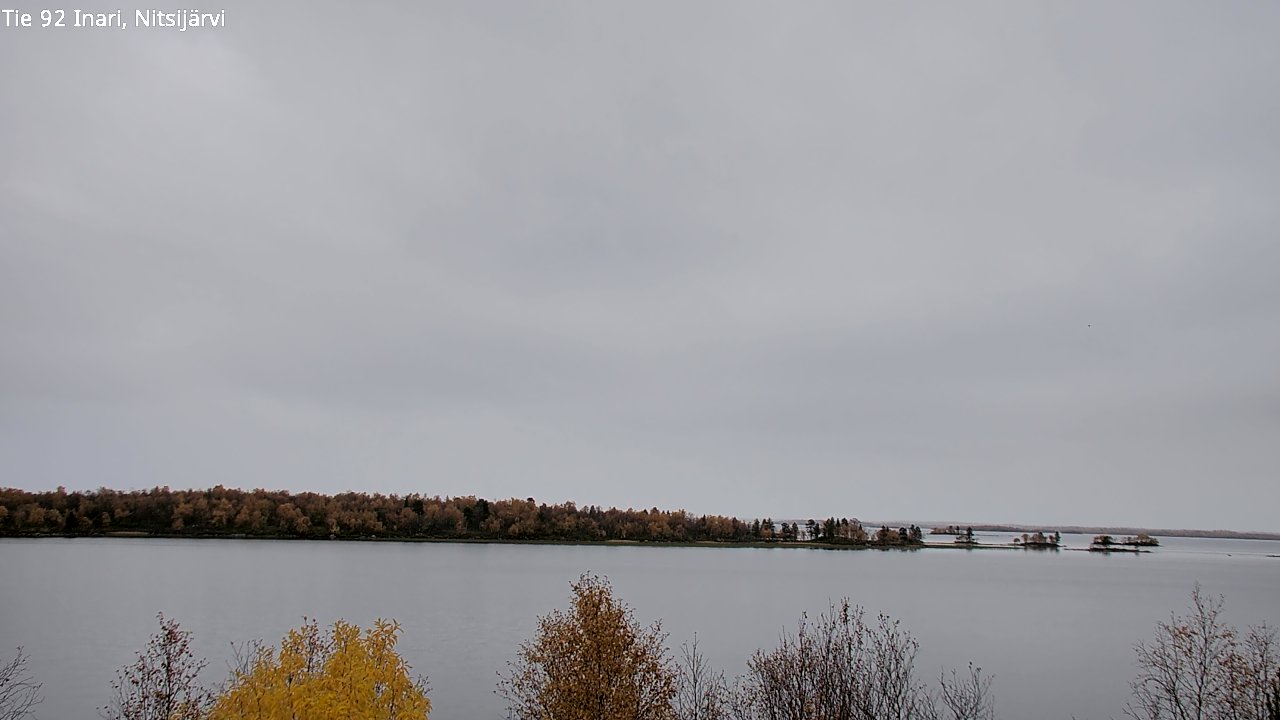 Kelikamerat Kuva Tie 92 Inari, Nitsijärvi, Inari, Lappi