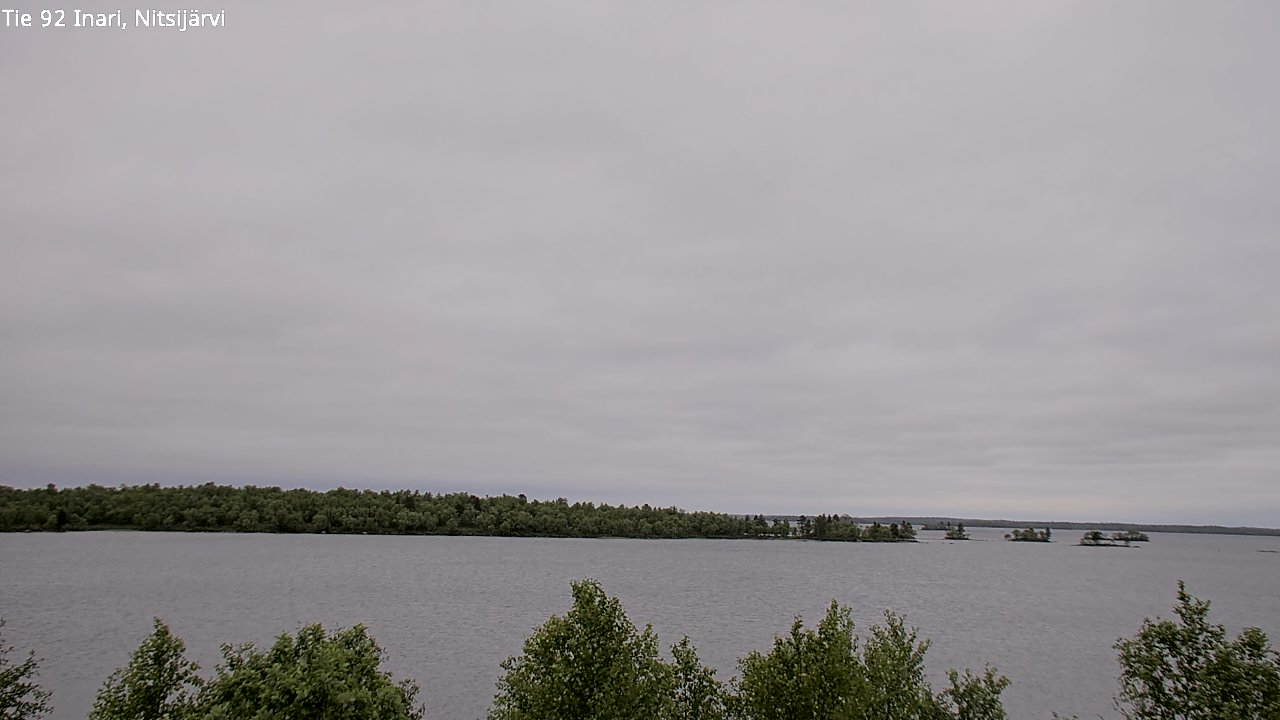 Kelikamerat Kuva Tie 92 Inari, Nitsijärvi, Inari, Lappi
