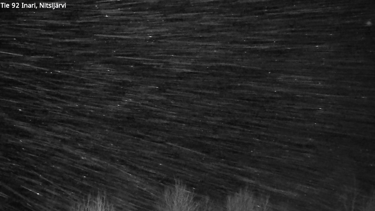 Kelikamerat Kuva Tie 92 Inari, Nitsijärvi, Inari, Lappi