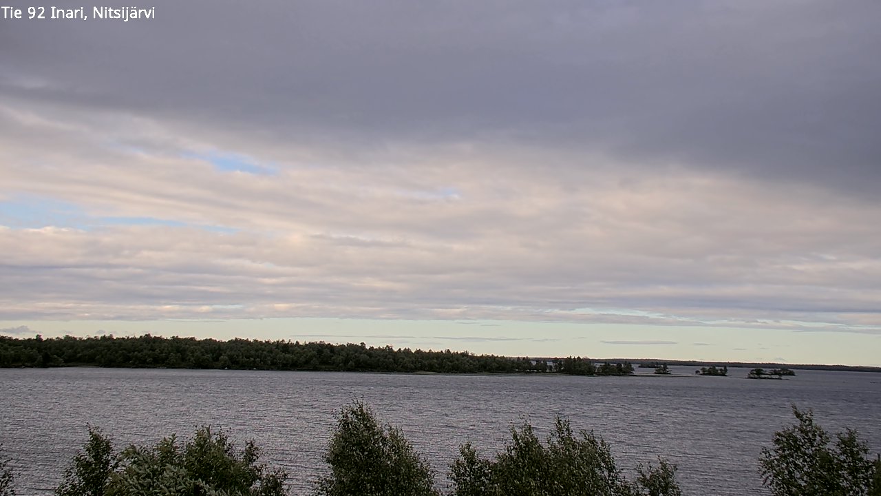 Weather Camera Image Road 92 Inari, Nitsijärvi, Inari, Lappi