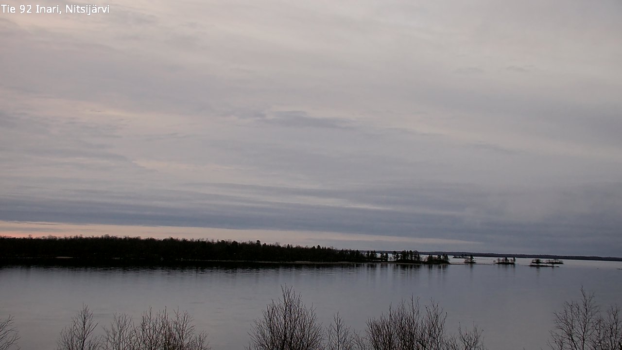 Kelikamerat Kuva Tie 92 Inari, Nitsijärvi, Inari, Lappi