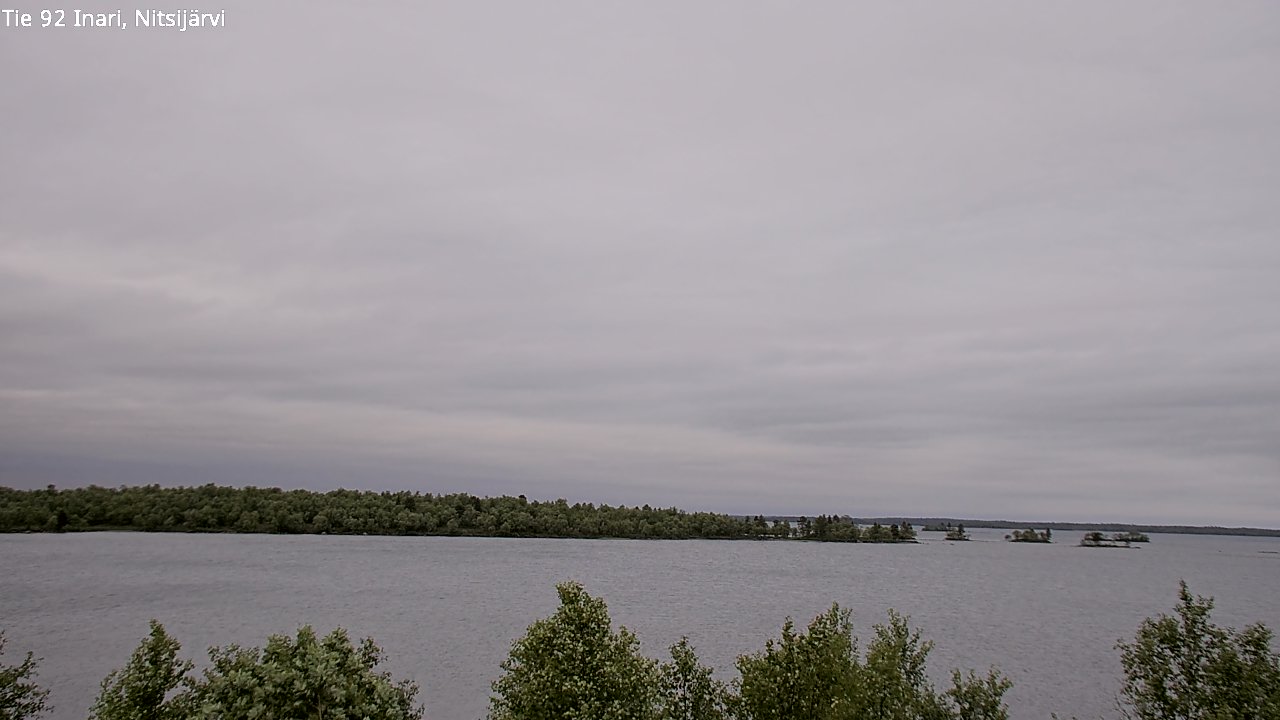 Kelikamerat Kuva Tie 92 Inari, Nitsijärvi, Inari, Lappi