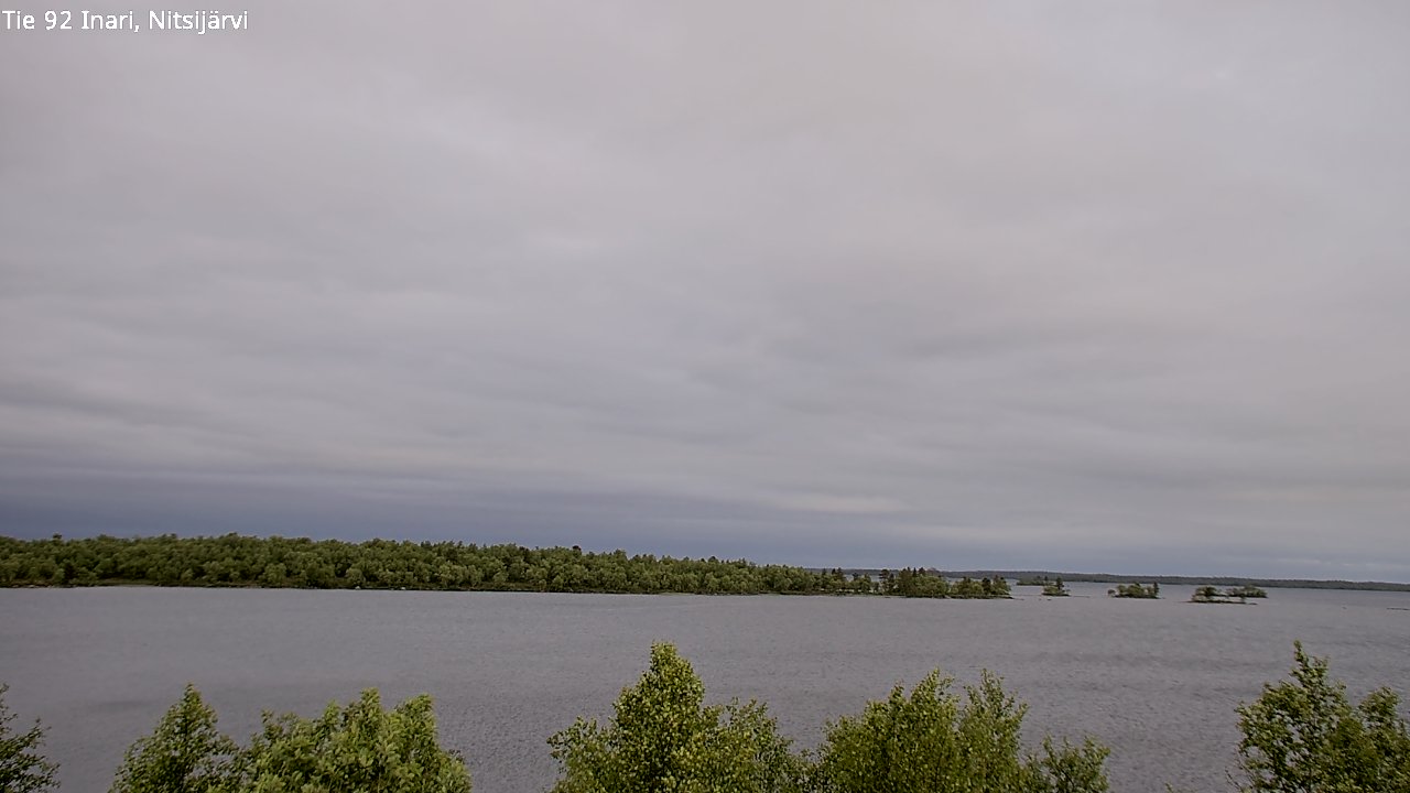 Kelikamerat Kuva Tie 92 Inari, Nitsijärvi, Inari, Lappi