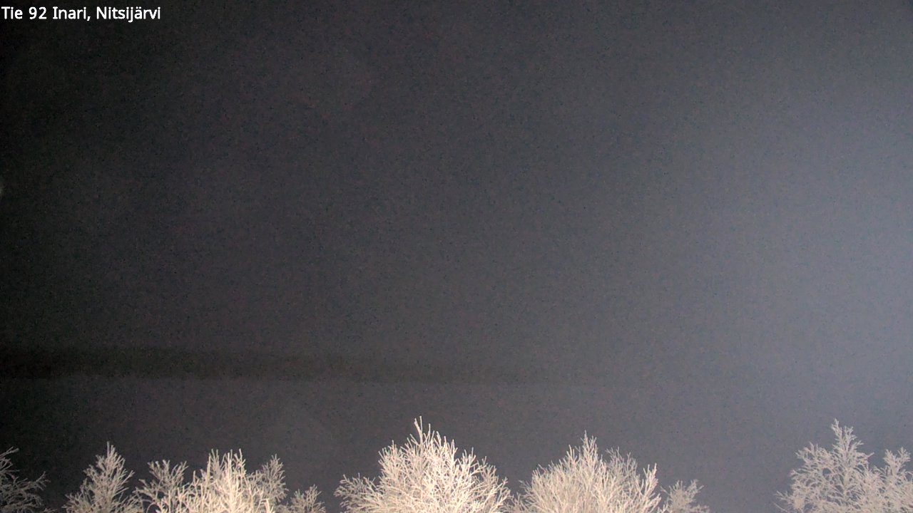 Kelikamerat Kuva Tie 92 Inari, Nitsijärvi, Inari, Lappi