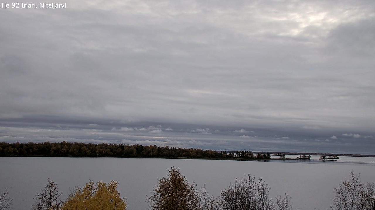 Kelikamerat Kuva Tie 92 Inari, Nitsijärvi, Inari, Lappi