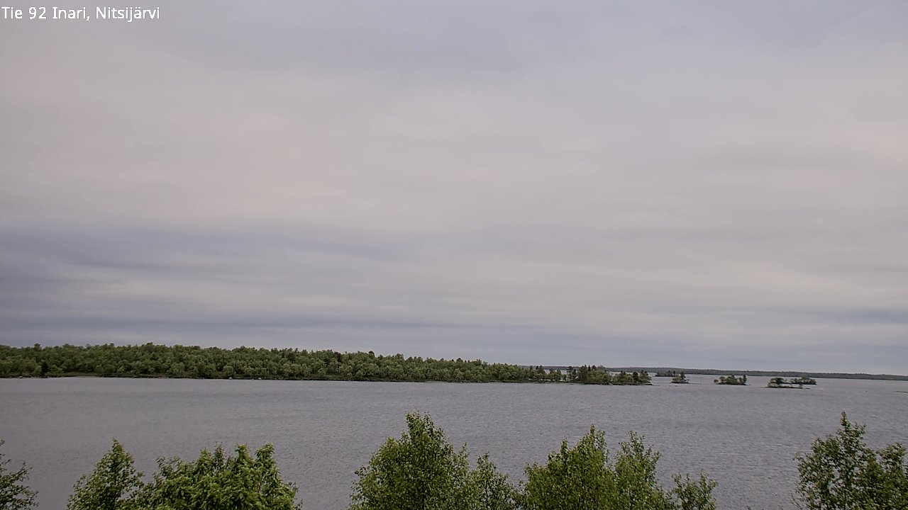 Kelikamerat Kuva Tie 92 Inari, Nitsijärvi, Inari, Lappi