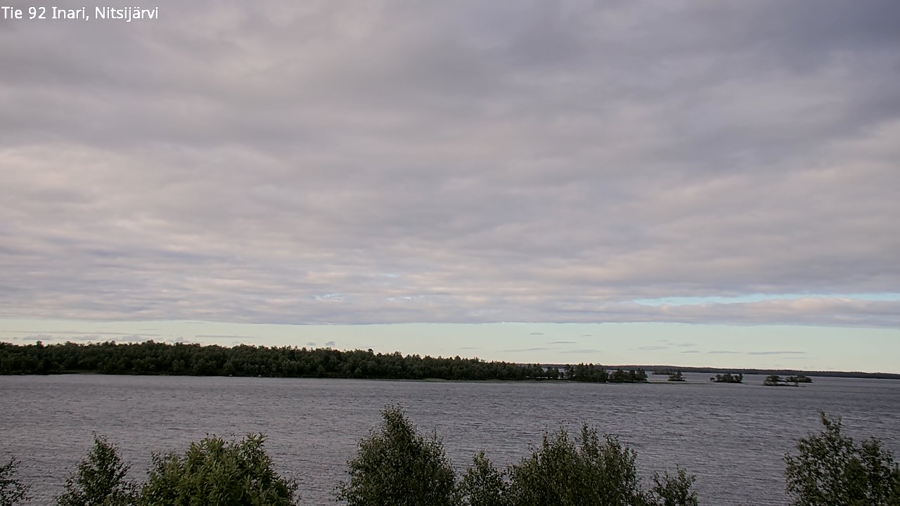 Weather Camera Image Road 92 Inari, Nitsijärvi, Inari, Lappi