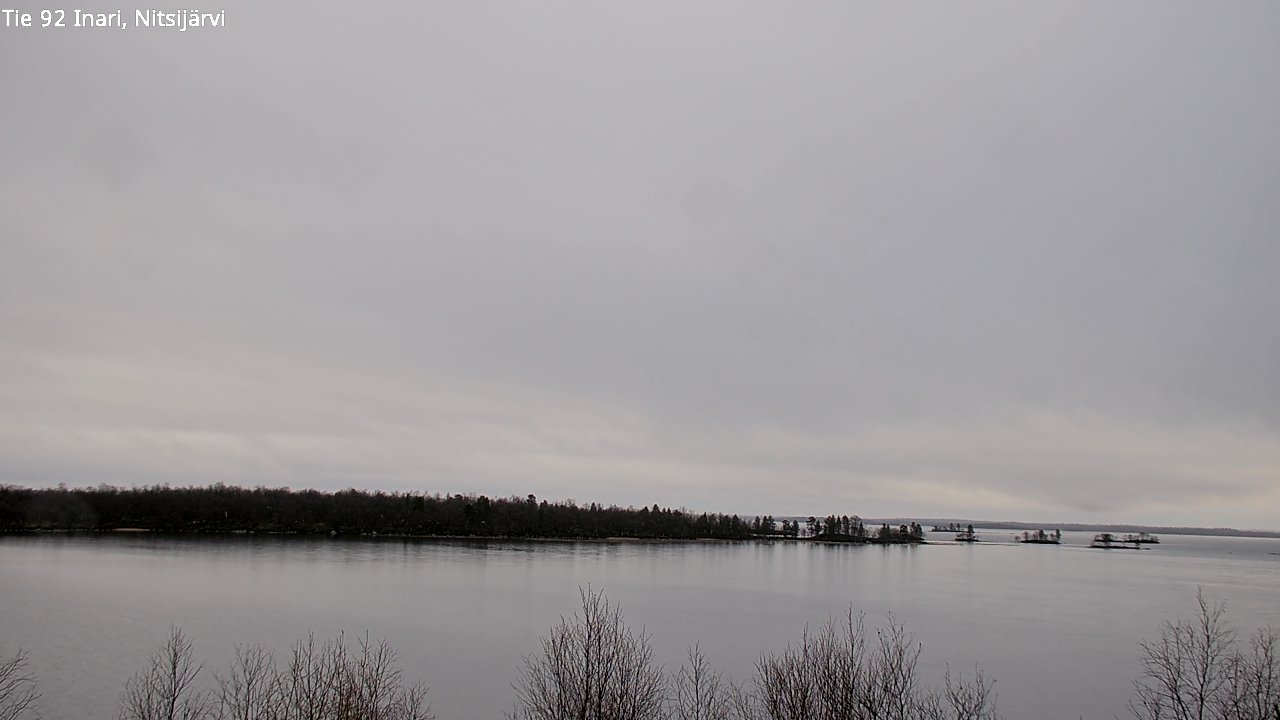 Kelikamerat Kuva Tie 92 Inari, Nitsijärvi, Inari, Lappi