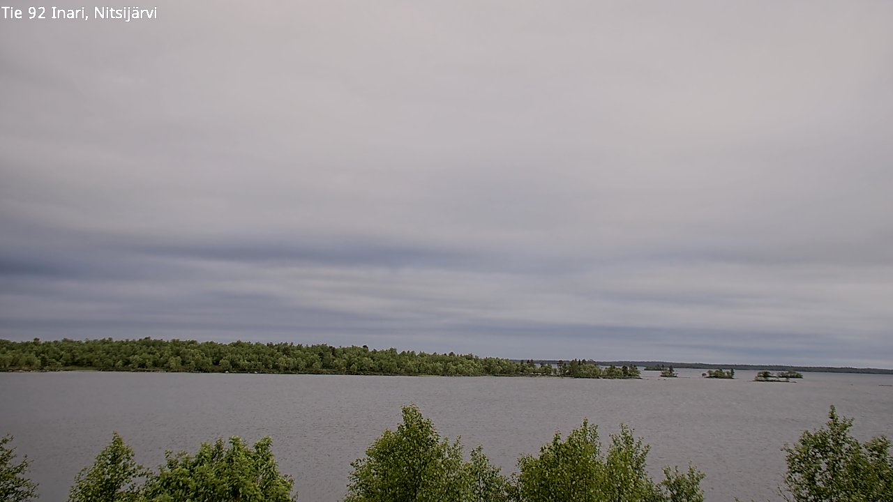 Kelikamerat Kuva Tie 92 Inari, Nitsijärvi, Inari, Lappi