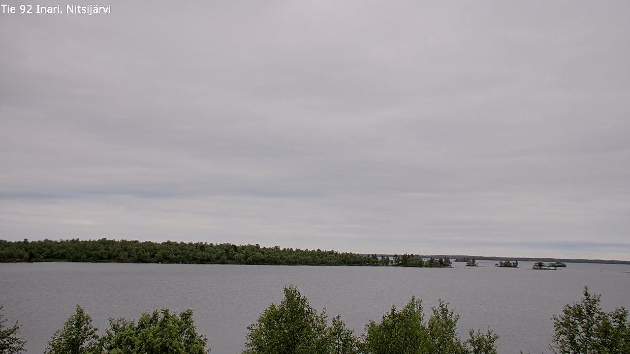 Kelikamerat Kuva Tie 92 Inari, Nitsijärvi, Inari, Lappi