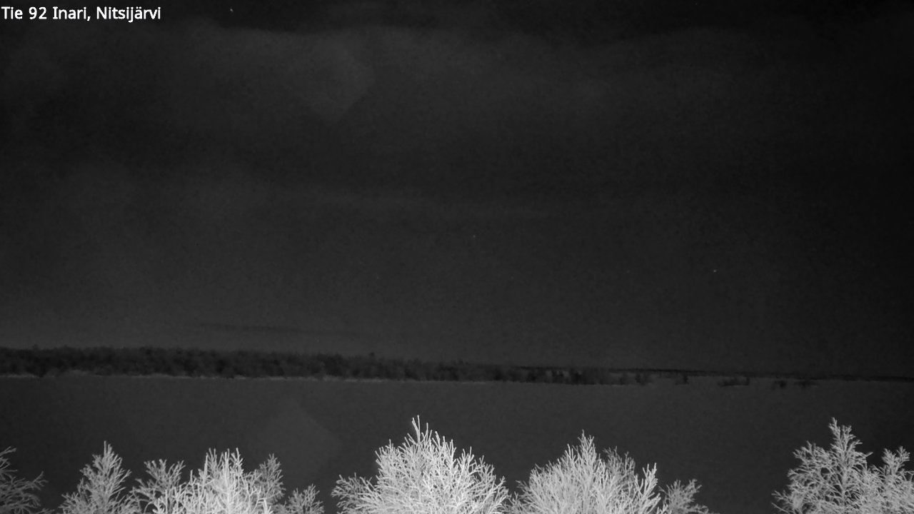 Kelikamerat Kuva Tie 92 Inari, Nitsijärvi, Inari, Lappi