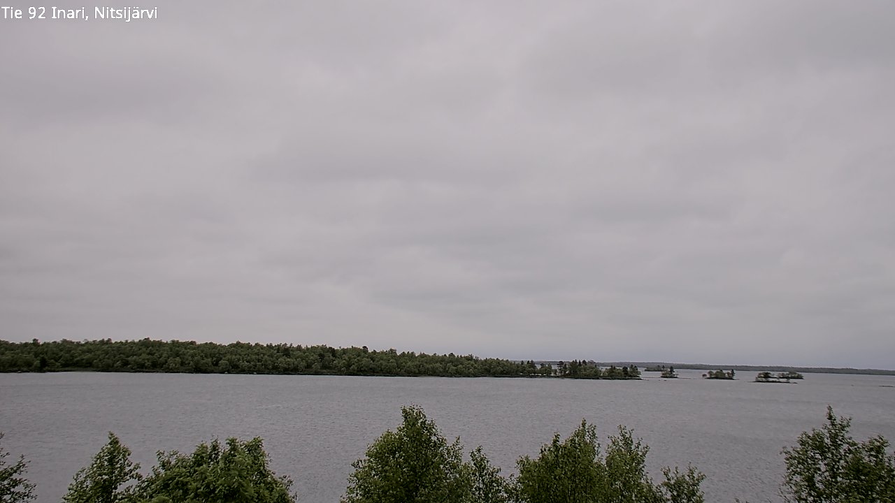 Kelikamerat Kuva Tie 92 Inari, Nitsijärvi, Inari, Lappi