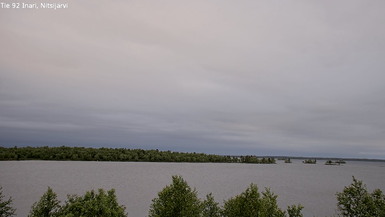 Kelikamerat Kuva Tie 92 Inari, Nitsijärvi, Inari, Lappi