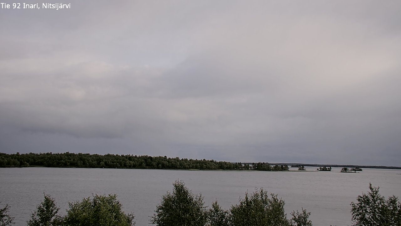 Kelikamerat Kuva Tie 92 Inari, Nitsijärvi, Inari, Lappi