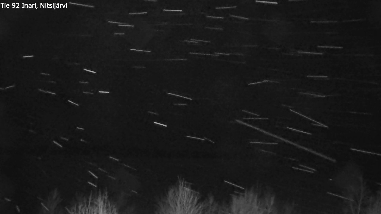 Kelikamerat Kuva Tie 92 Inari, Nitsijärvi, Inari, Lappi