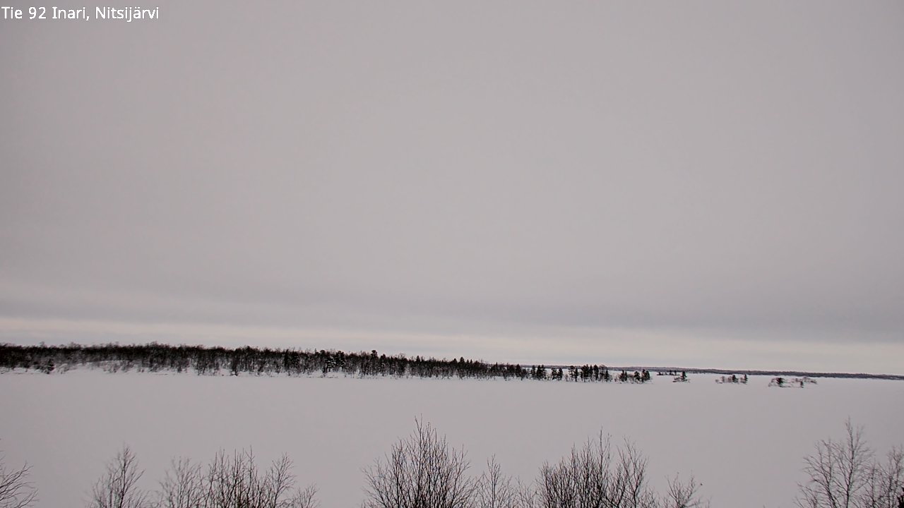 Kelikamerat Kuva Tie 92 Inari, Nitsijärvi, Inari, Lappi