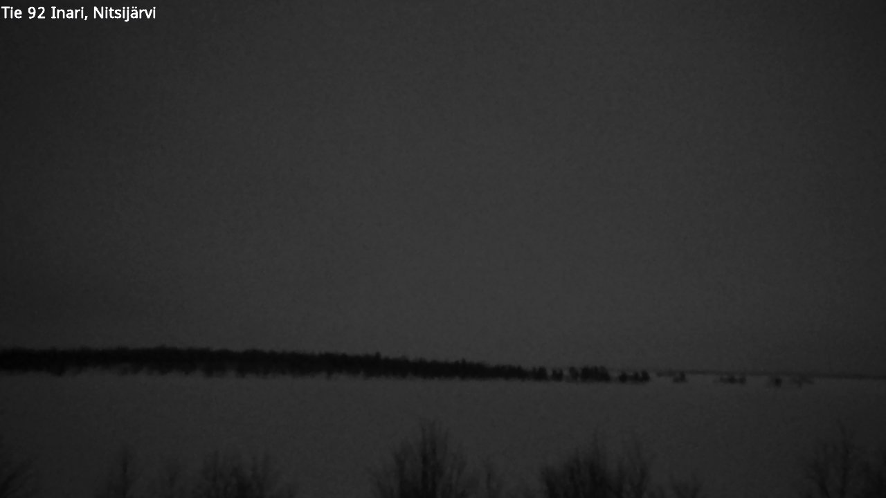 Kelikamerat Kuva Tie 92 Inari, Nitsijärvi, Inari, Lappi