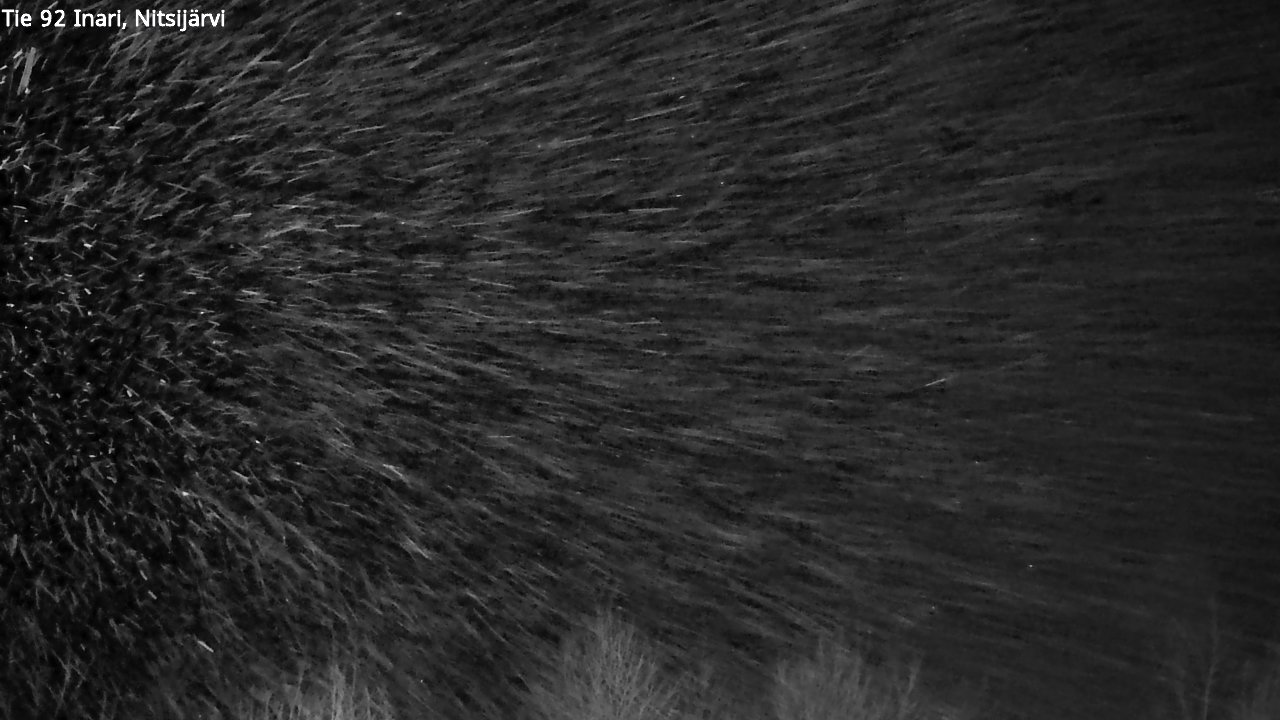Kelikamerat Kuva Tie 92 Inari, Nitsijärvi, Inari, Lappi