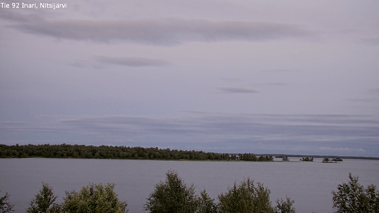 Kelikamerat Kuva Tie 92 Inari, Nitsijärvi, Inari, Lappi
