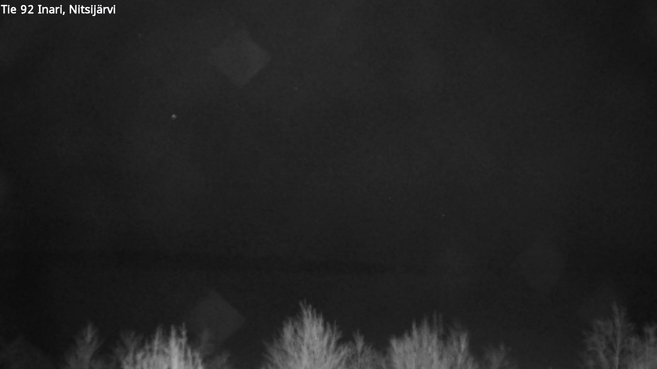 Weather Camera Image Road 92 Inari, Nitsijärvi, Inari, Lappi