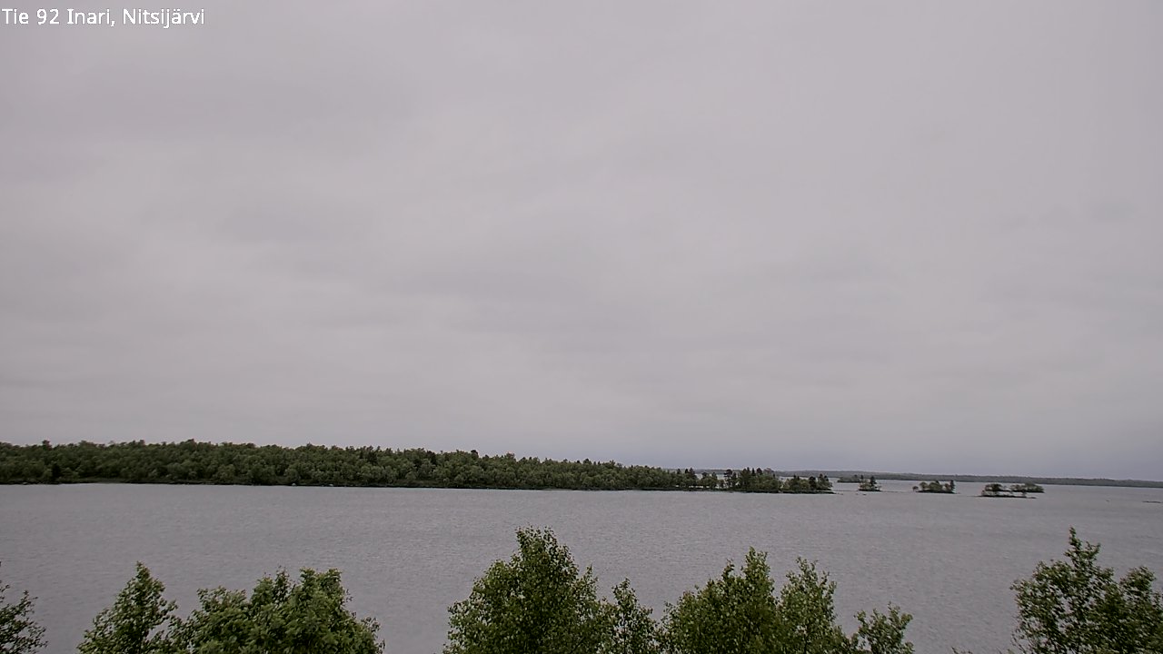 Kelikamerat Kuva Tie 92 Inari, Nitsijärvi, Inari, Lappi