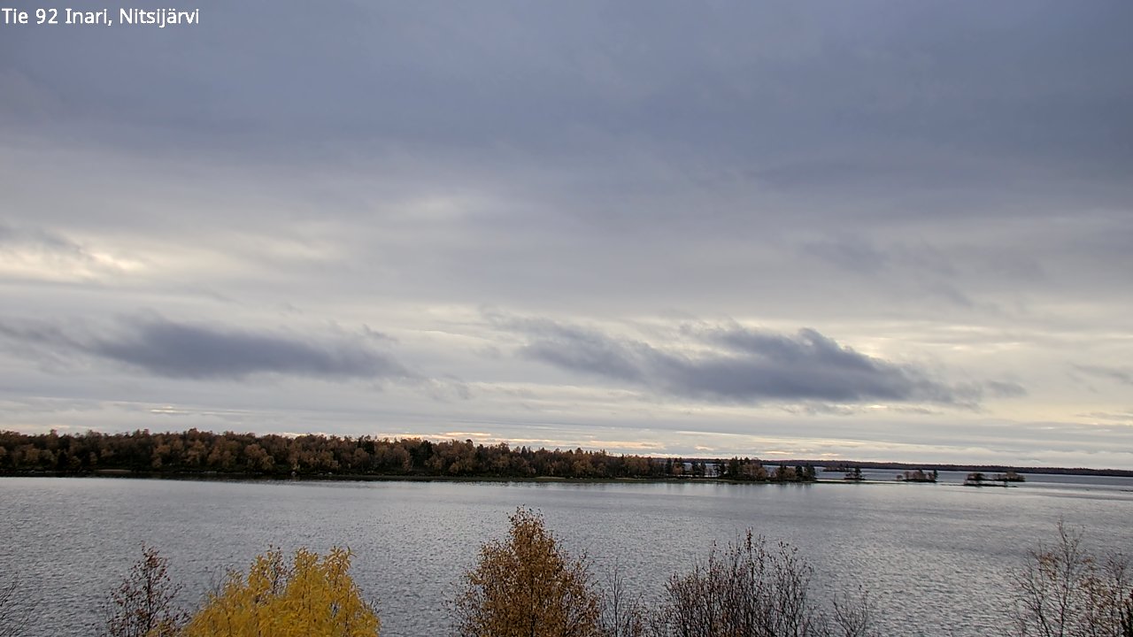 Kelikamerat Kuva Tie 92 Inari, Nitsijärvi, Inari, Lappi