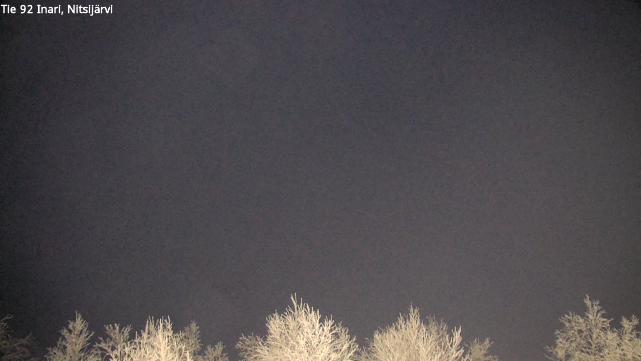 Kelikamerat Kuva Tie 92 Inari, Nitsijärvi, Inari, Lappi