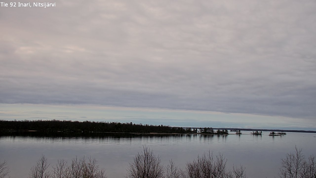 Kelikamerat Kuva Tie 92 Inari, Nitsijärvi, Inari, Lappi