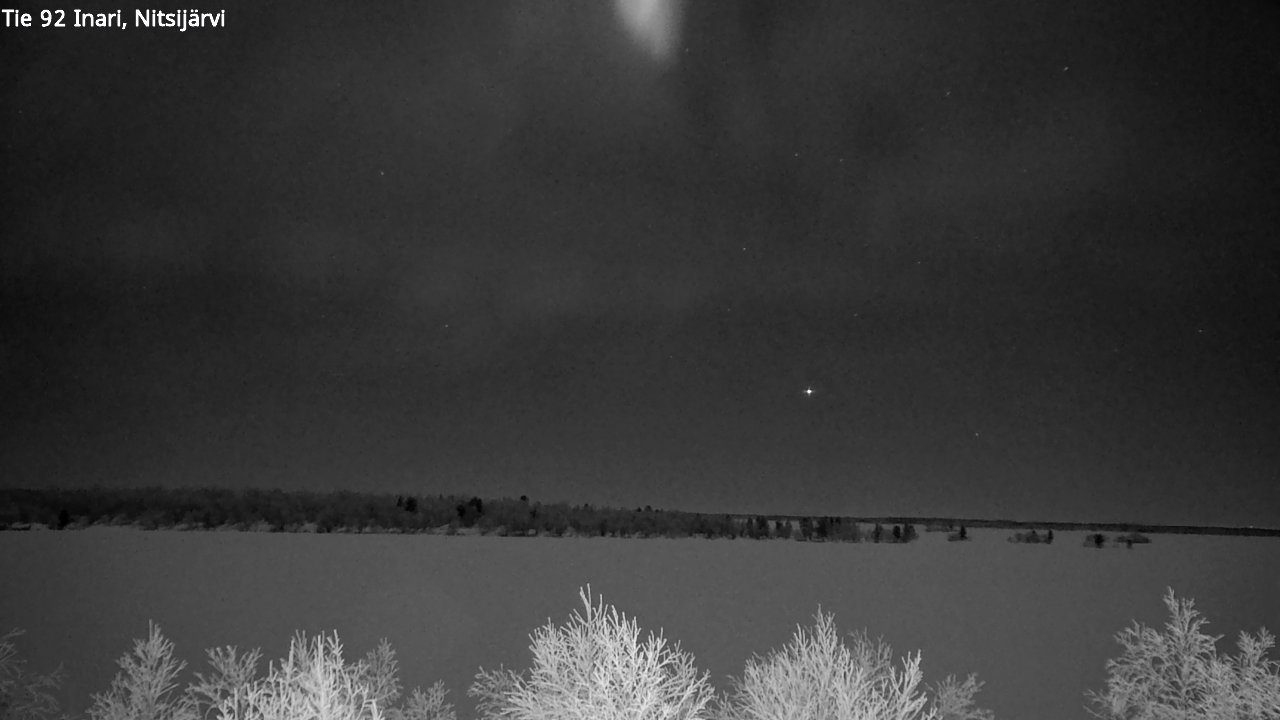 Kelikamerat Kuva Tie 92 Inari, Nitsijärvi, Inari, Lappi